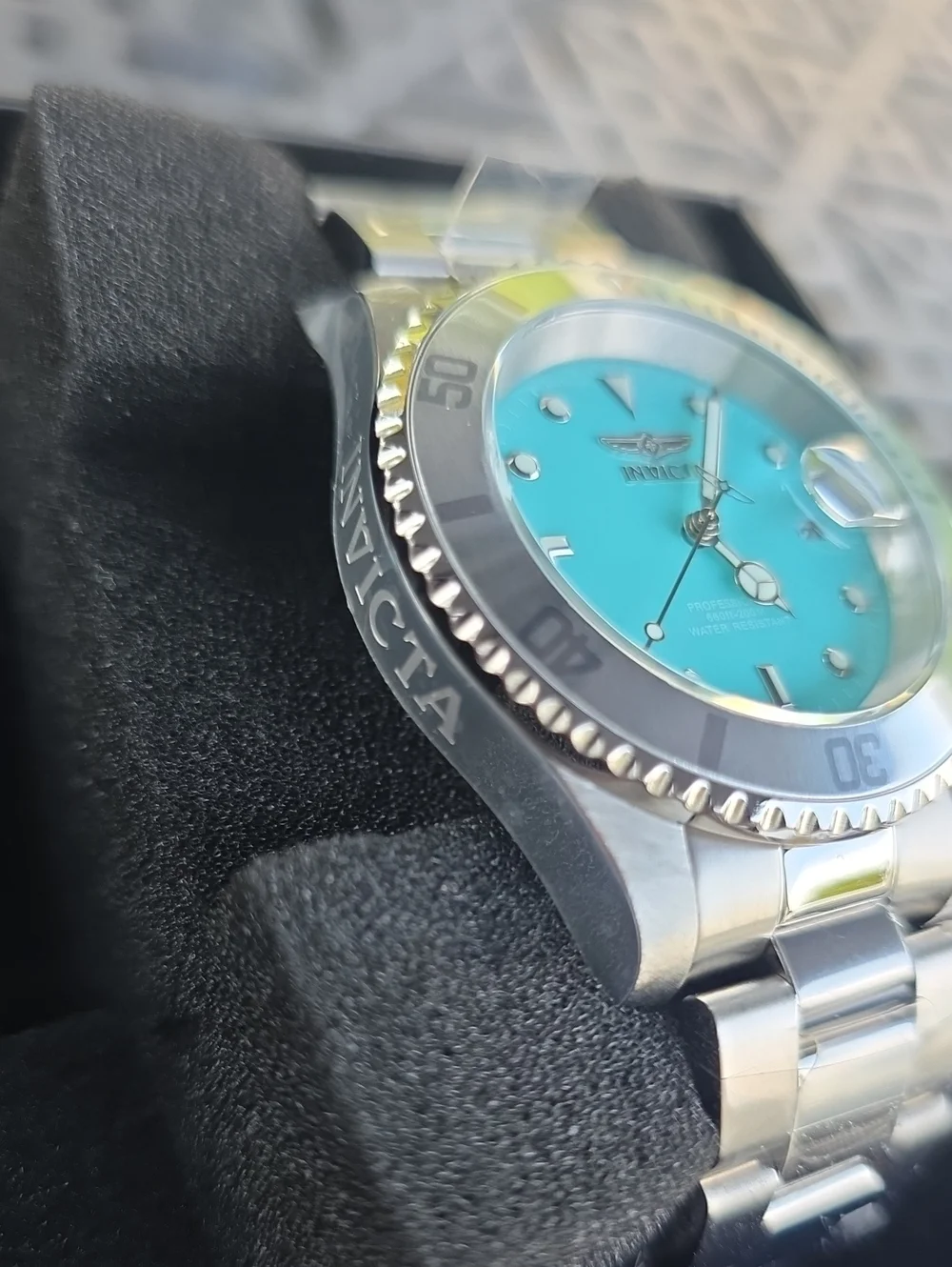 366.  Invicta Pro Diver Aurenova Men's Watch - 40mm. Steel (50957)